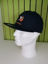 Casquette Snapback Rapper Beechfield CB610 Navy - Skateboard