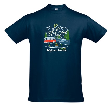 T-shirt Sol's Mountain BL4001 - Navy