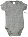 Body "J'Peux pas Biberon" - Heather grey