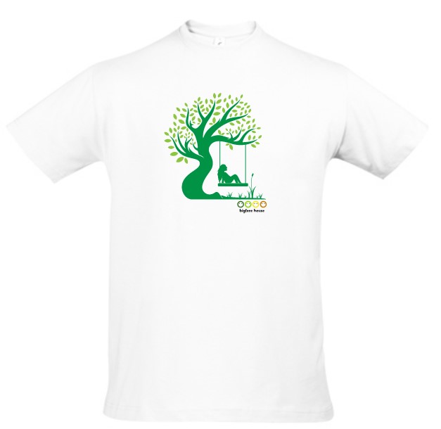 T-shirt Sol's Arbre de vie BL4004 - Blanc