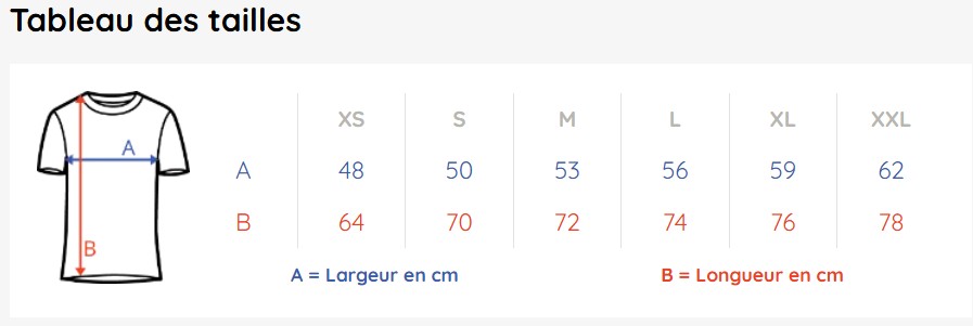 T-shirt Sol's IMPERIAL L190 - bigleco