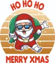 T-shirt Ho Ho HO - bigleco