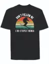 T-shirt Don't follow me - bigleco