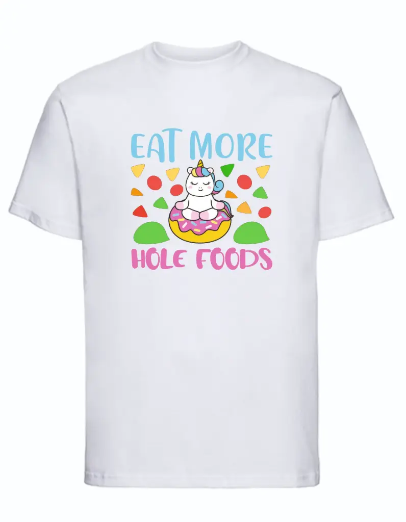 T-shirt Licorne Eat more - bigleco
