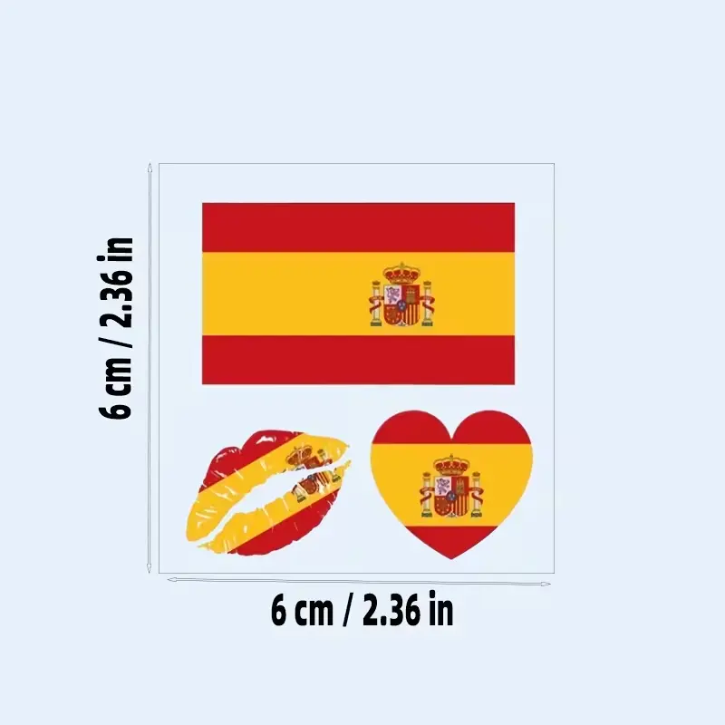 Tatouage temporaire Espagne - bigleco