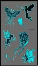 Tatouage temporaire lumineux - bigleco