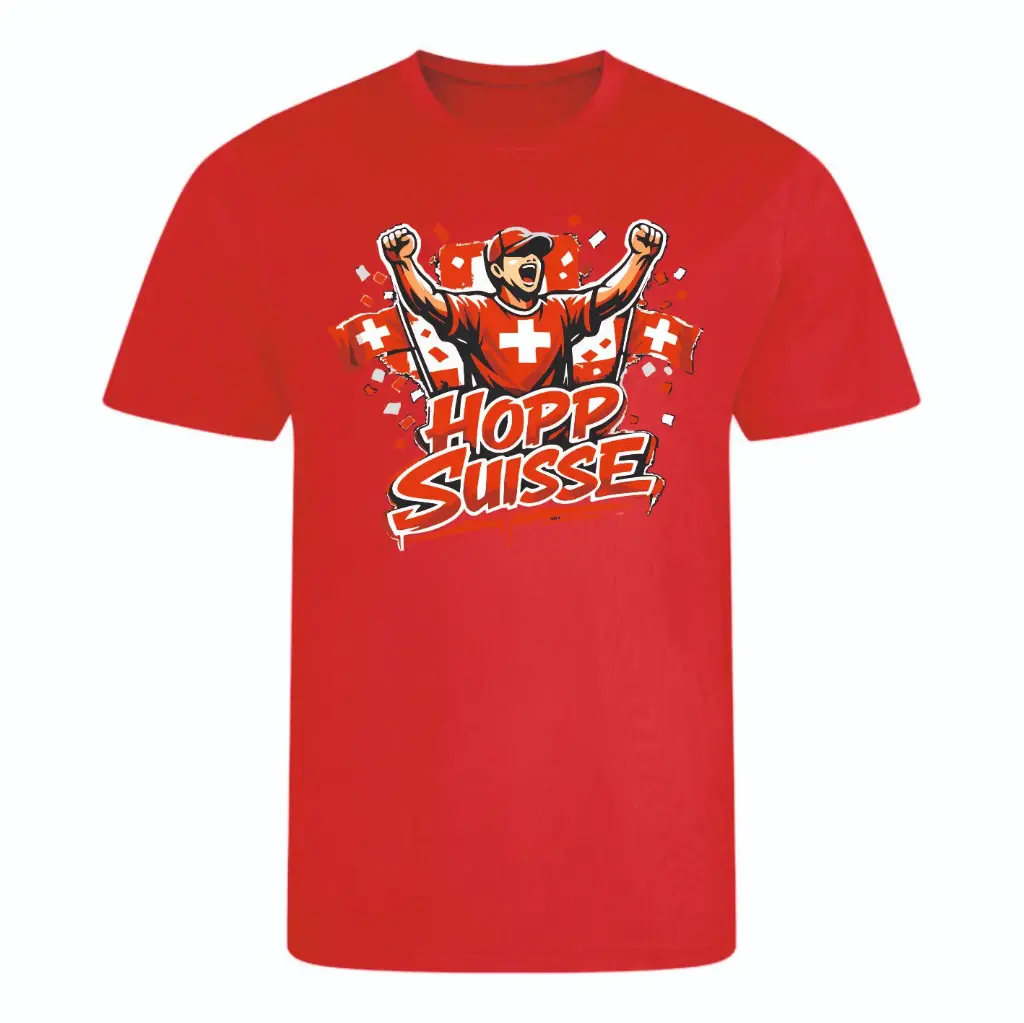 T-shirt supporter Suisse - bigleco