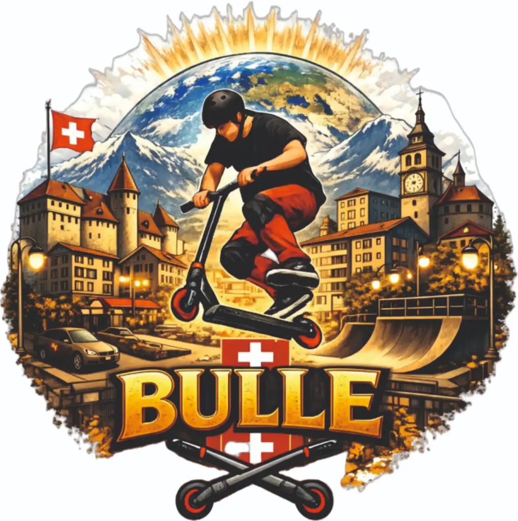 T-shirt skatepark Bulle - bigleco