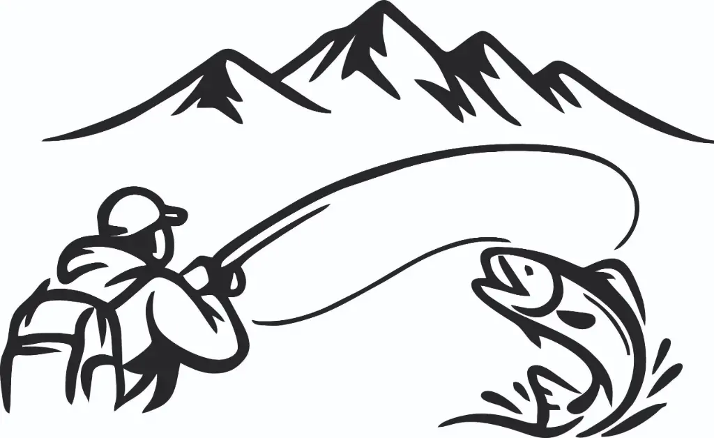 T-shirt Pêche et montagne - bigleco