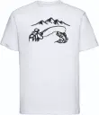 T-shirt Pêche et montagne - bigleco