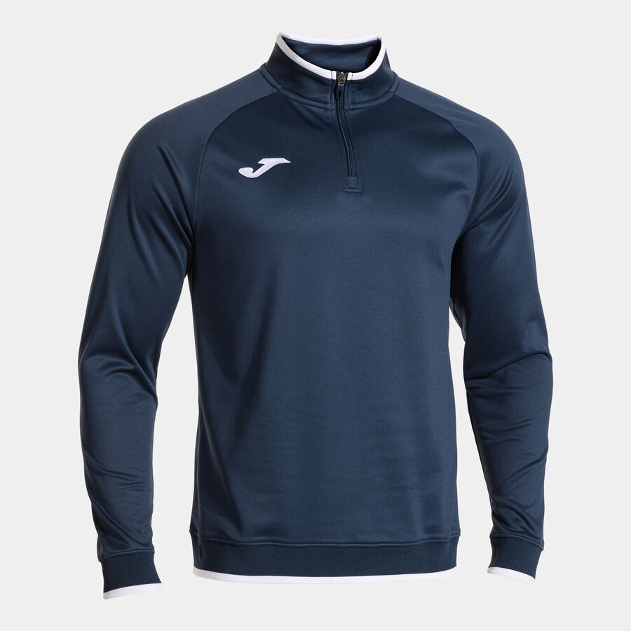 Joma - Sweat-shirt homme Combi Premium bleu marine blanc