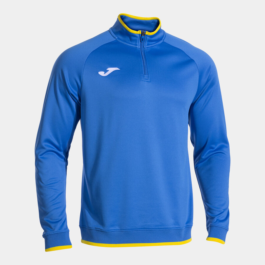 Joma - Sweat-shirt homme Combi Premium bleu royal jaune