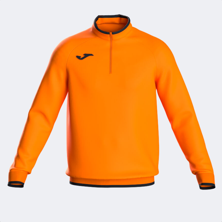 Joma - Sweat-shirt homme Combi Premium orange noir