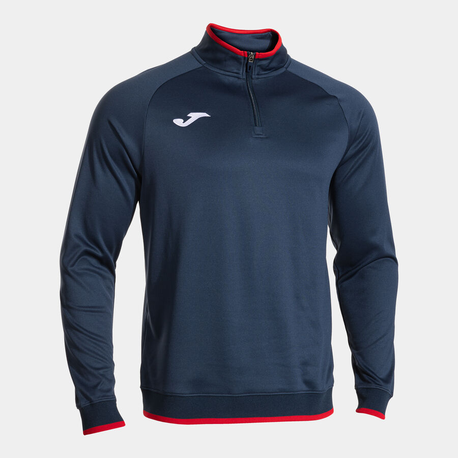 Joma - Sweat-shirt homme Combi Premium bleu marine rouge
