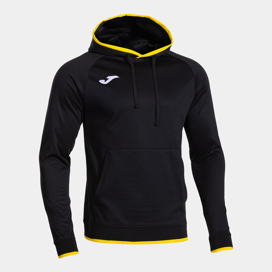 Joma - Sweat à capuche Combi Premium noir jaune