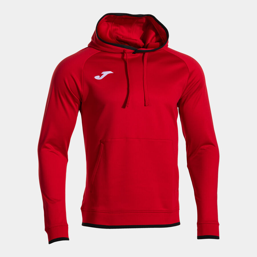 Joma - Sweat à capuche Combi Premium rouge noir