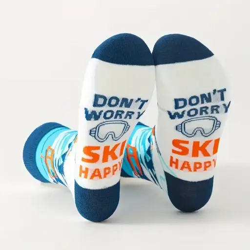 Chaussettes Ski happy - bigleco