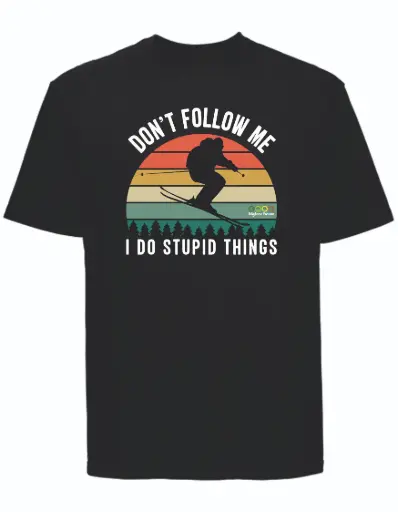 T-shirt Don't follow me - bigleco