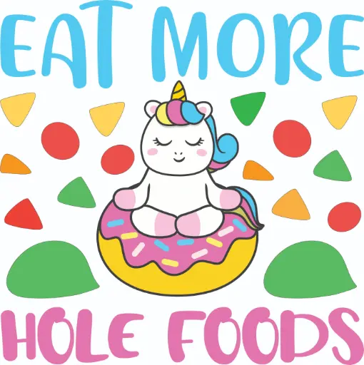 T-shirt Licorne Eat more - bigleco