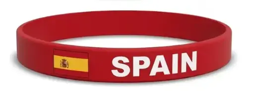 Bracelet silicone Espagne - bigleco