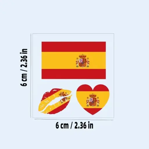 Tatouage temporaire Espagne - bigleco