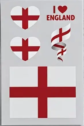 Tatouage temporaire Angleterre - bigleco