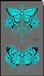 [6] Tatouage temporaire lumineux - bigleco