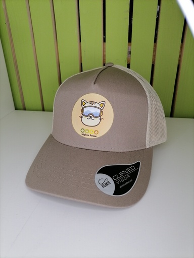 Casquette Rapper Cotton Atlantis AT511 Kaki/Sand - Chat