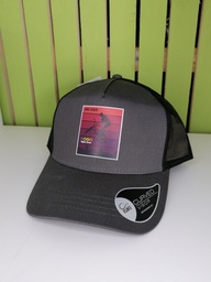 Casquette Rapper Cotton Atlantis AT511 Dark grey/Black - BMX